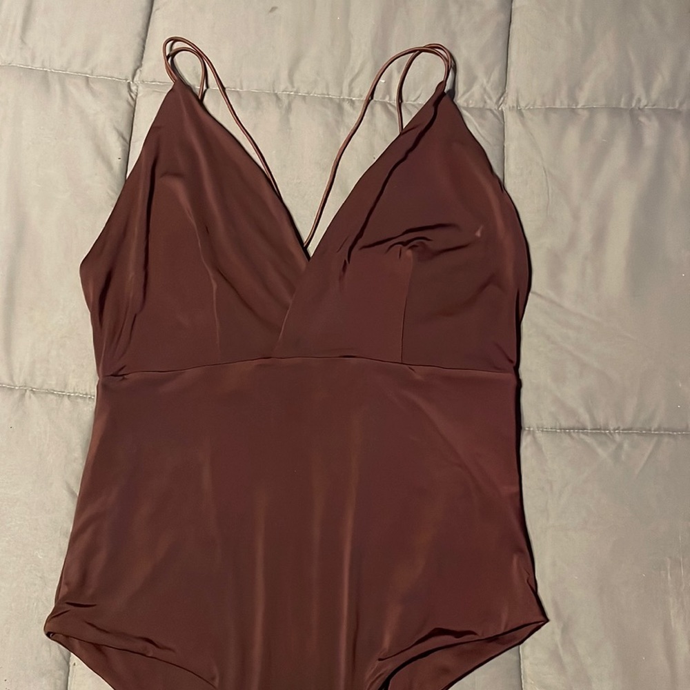 Spaghetti strap bodysuit